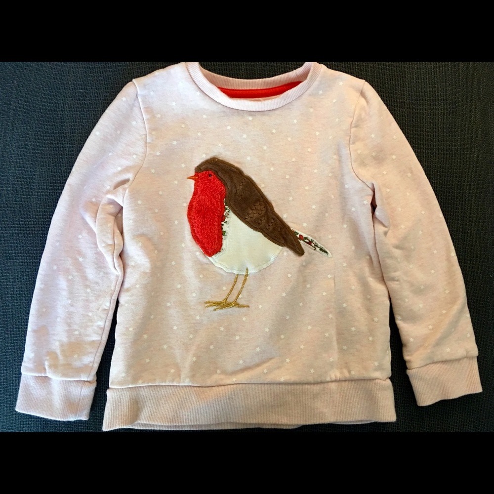 NWOT Mini Boden Fluffy Friend Sweater